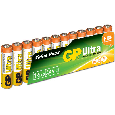 Gp GP24AU R3 AAA Ultra Alkalin 12Li Pil Gp GP24AU R3 AAA Ultra Alkalin 12Li Pil